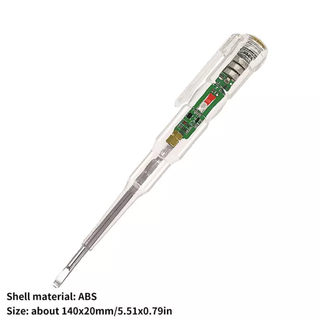 LED Circuit Tester Pen Screwdriver Voltage Detector Pen Electrical Test AU STOCK 3