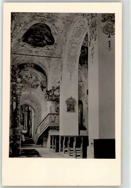 52097497 - Ossiach Stiftskirche Innenansicht Feldkirchen, Bezirk 1950