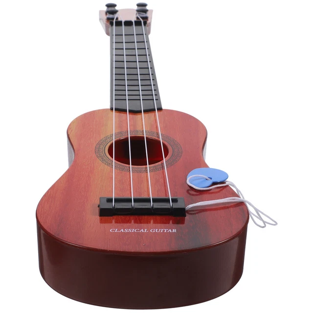 Guitare Enfant, 38 Cm Ukulele Enfants, Instrument De Ukulélé De Jouet Guitare Enfant 3 Ans Mini Guitare Bebe Avec 4 Cordes Reglables Pour Bebe Enfant Debutants Garcons Filles Cadeau Guitare Enfant, 38 Cm Ukulele Enfants, Instrument De Ukulélé De Jouet Guitare Enfant 3 Ans Mini Guitare Bebe Avec 4 Cordes Reglables Pour Bebe Enfant Debutants Garcons Filles Cadeau