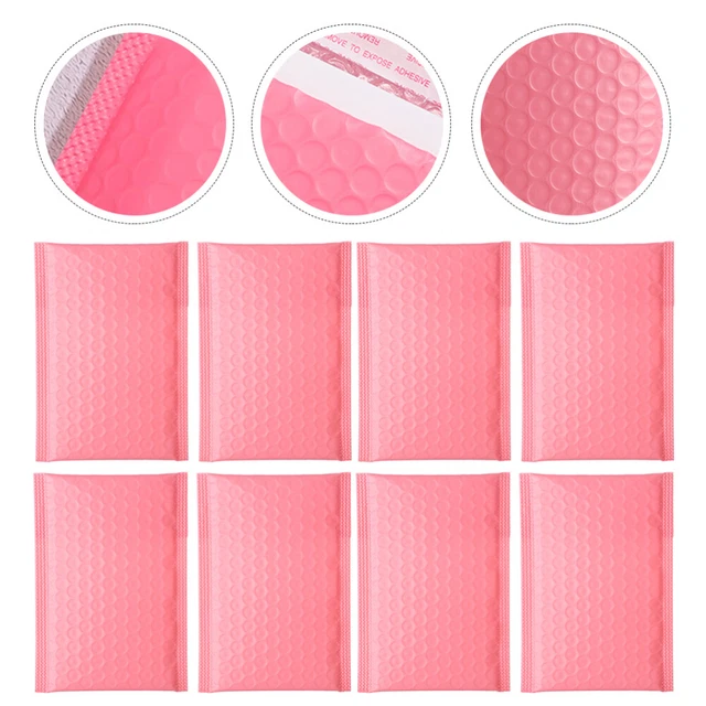 100 pz sacchetti sigillati buste sportive borse spedizione rosa