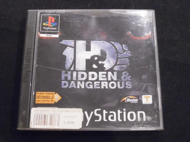 Hidden & Dangerous PS1 - Occasion – Jura Geek Store