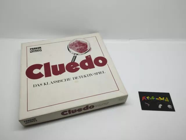 Cluedo Das klassische Detektiv Spiel von Parker  1987 Brett spiel Gesellschaft