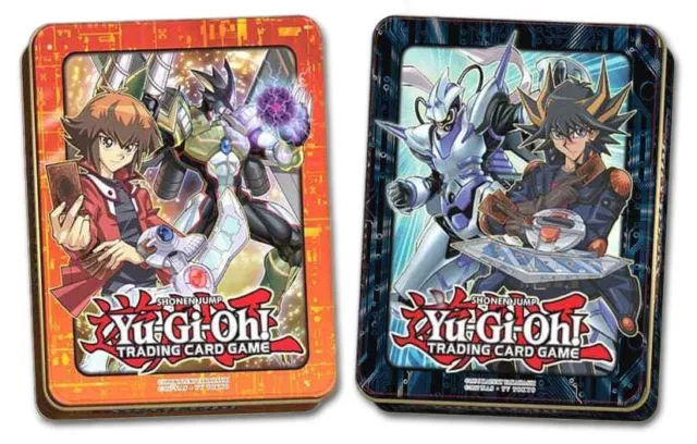 KONAMI Yu-Gi-Oh! 2018 Mega-Tins 2er Set - Jaden + Yusei (DE)