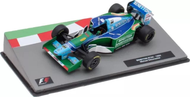 F1 Formel 1 Collection Benetton B194 1994 Druckgussmodell im Maßstab 1:43