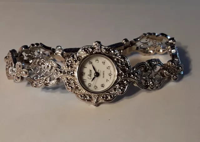 Vintage Collezio Marcasite Quartz Bracelet Watch