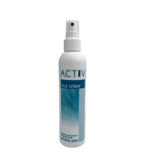 GFH ACTIV SILK SPRAY FÜR ECHTHAAR PERÜCKEN,HAARTEILE & TOUPETS HUMAN HAIR 200ml