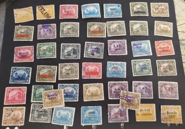 Nicaragua, nice lot of all different stamps II