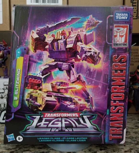 TAKARA TOMY HASBO Transformers Legacy Leader Class Decpticon Blitzwing