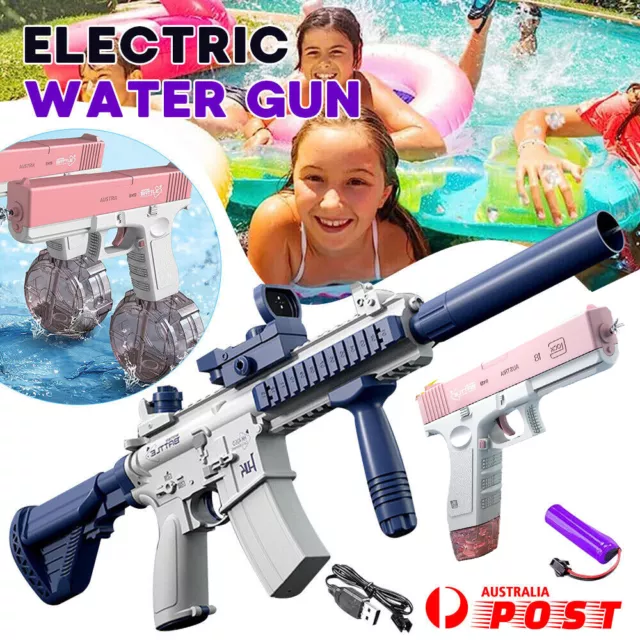 Electric Water Guns Pistol for Adults & Children Summer Pool Beach Toy Outdoor~