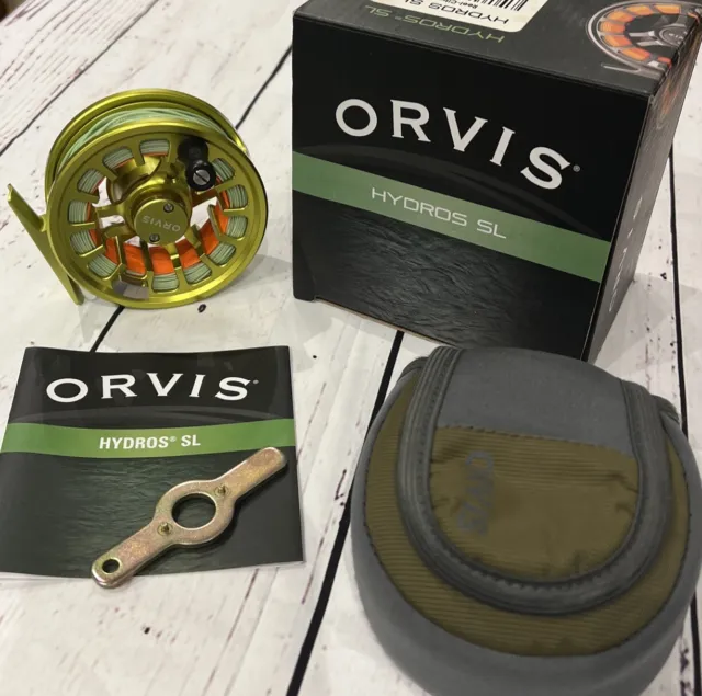 UNUSED ORVIS MIRAGE II Fly Reel Gold Anodised Finish Suit 3-5 Weight Lines  £340.00 - PicClick UK