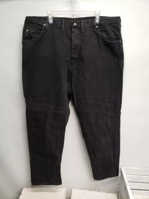 WRANGLER 97601CB RELAXED Fit Black Denim Jeans Mens Size () Ex.  Cond. f1 $ - PicClick