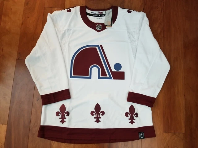 Adidas+NHL+Authentic+Colorado+Avalanche+Reverse+Retro+Jersey+Small+46+Nordique  for sale online