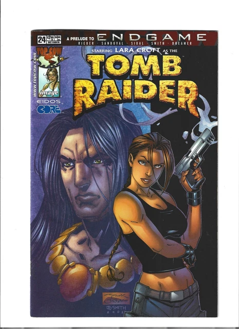 Tomb Raider #24 (Top Cow/Image Comics, 2002) Lara Croft cover appearance