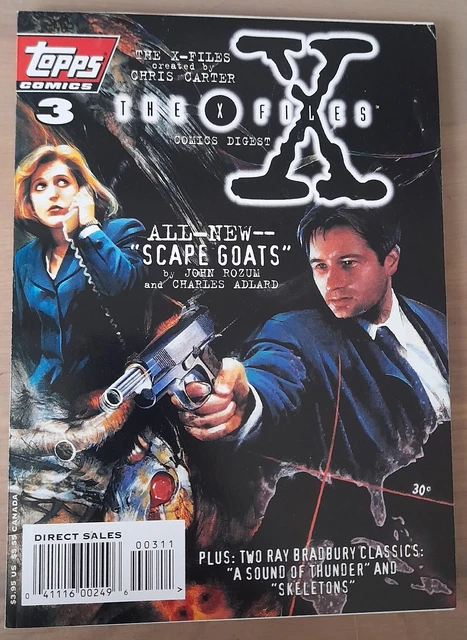 The X-Files Comics Digest #3 Topps Comics 1996 Bagged/Boarded Free Uk P&P Vf/Vf+