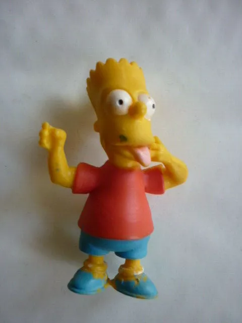 FIGURINE  SIMPSON  /  BART /  /  8  cm