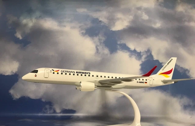 Herpa Snap-Fit – Avion S7 Airlines Embraer E170 1/100, Maquette à Enfiler Avec Support