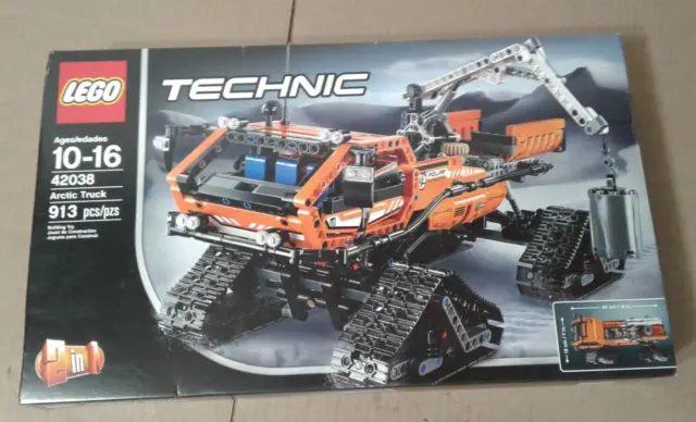 New LEGO Technic Arctic Truck (42038) Light Shelf Wear  damage box