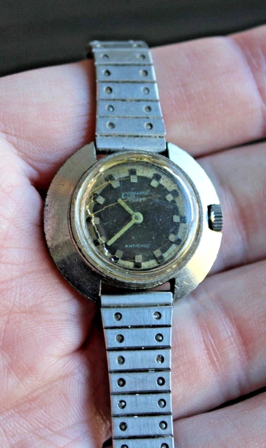montre-bracelet mécanique de plongée fidus