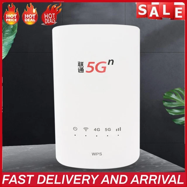 5G ROUTER 2.4GHZ 5GHz Wireless Modem WiFi Hotspot Compatible with 4G 3G ...