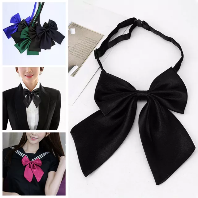 Women Bowtie Striped Bow Ties Silk Bow Tie Wedding Neck Wear Necktie Party Acc