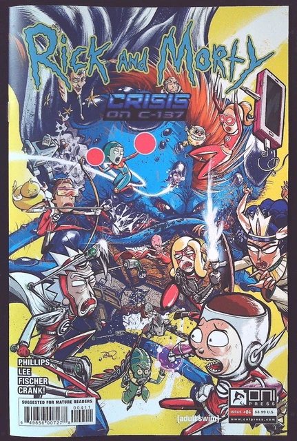 RICK AND MORTY: CRISIS ON C-137 (2022) #4 - Cover A - New Bagged