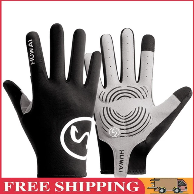 Vollfinger Fahrradhandschuhe Rutschfeste Reithandschuhe für den Sommersport (Sch