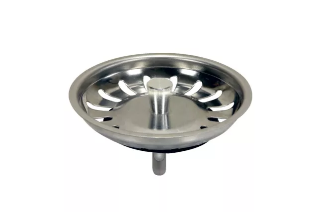 Cocina drenaje cuenca 83mm de acero tapón colador residuos