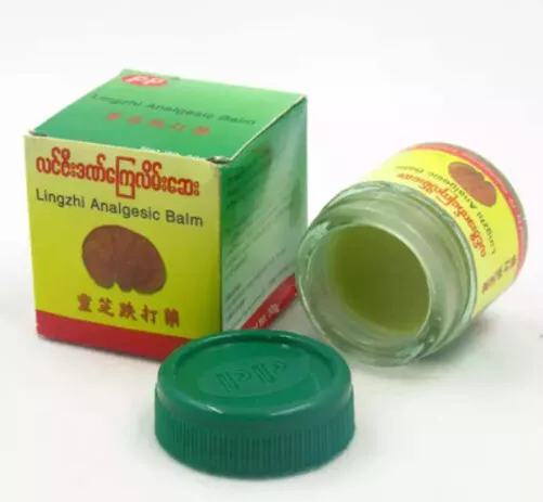 PP Burma balm Lingzhi Analgesic Myanmar Cream Ointment Herbal 30g