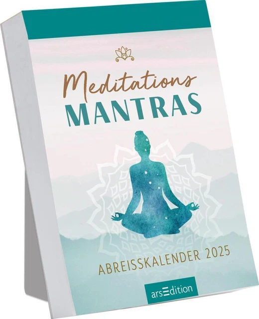 ABREISSKALENDER MEDITATIONSMANTRAS 2025 Kalender 640 S. Deutsch 2025