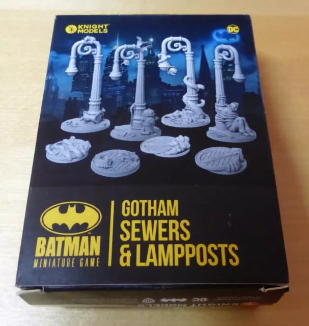 Batman Miniatures Game: Sewers and Lampposts, Knight Models