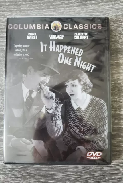 It Happened One Night (DVD, 1999, Closed Caption Multiple Languages) New Sealed