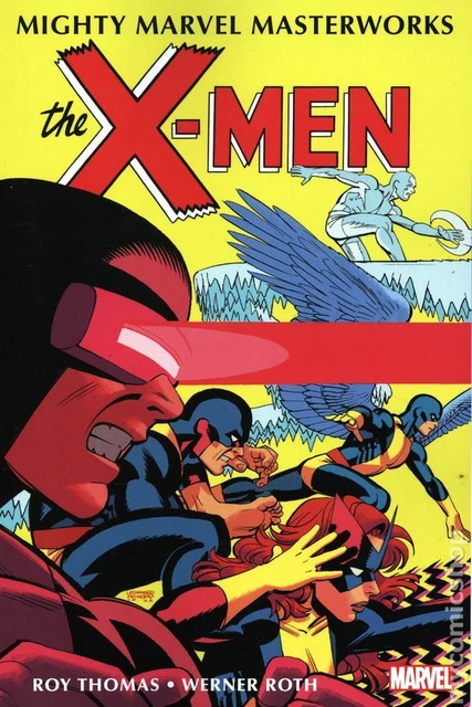 Mighty Marvel Masterworks The X-Men TPB #3A-1ST NM 2023 Stock Image