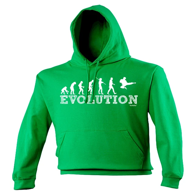 Evolution Karate HOODIE hoody birthday gift martial arts taekwondo judo MMA