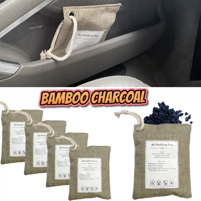 Air Purifying Bag Activated Bamboo Charcoal 500g X 2 Natural Air Freshener  Odour Eliminator Room Deodoriser Car Dehumidifier and Shoe Deodorizer Nature  Fresh O - China Air Freshener, Bamboo Charcoal Bag