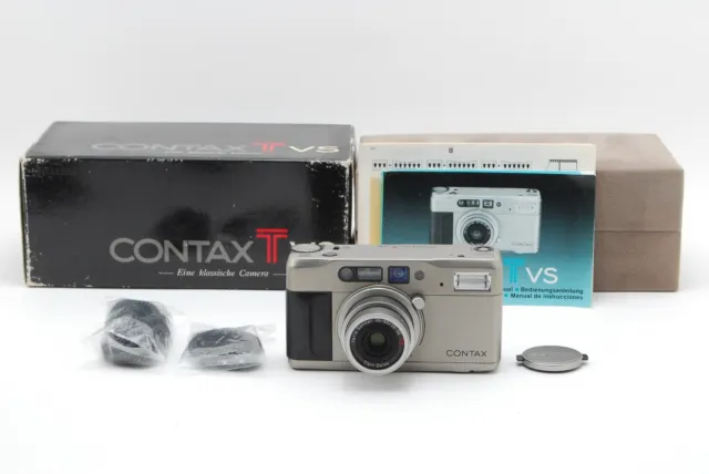 [NEAR MINT in BOX] Contax TVS 35mm Point & Shoot 35mm Film Camera From JAPAN