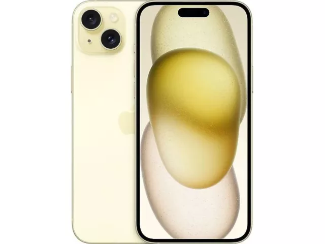 Apple iPhone 15 Plus 5G 128GB Nuovo Originale Smartphone YELLOW Giallo MU123