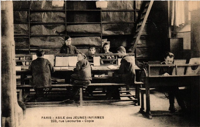 CPA PARIS (15e) Asile des Jeunes Infirmes. 223, rue Lecourbe. Copie (536826)