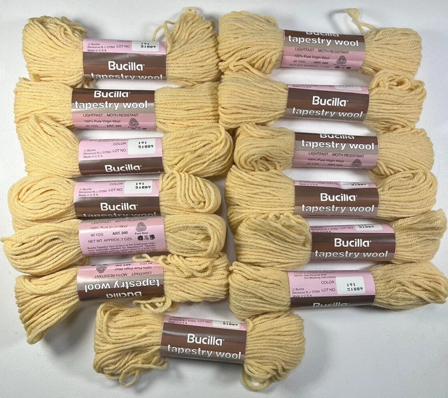 Bucilla tapestry wool 2025 yarn