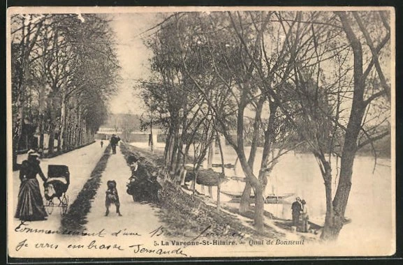 CPA La Varenne-St-Hilaire, Quai dde Bonneuil
