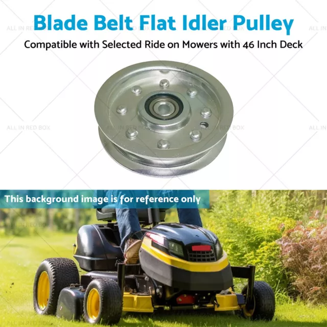 Blade Belt Flat Idler Pulley Suitable for MTD Cub Cadet Ride on Mowers 756-0627