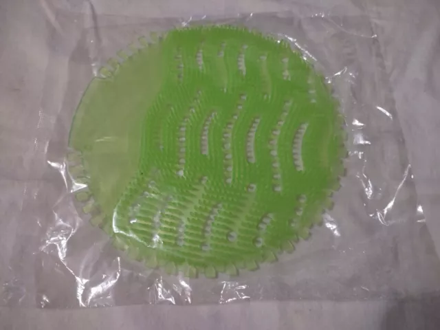 10-Pack Modern Industrial Urinal Screen Deodorizer (Green Mint)