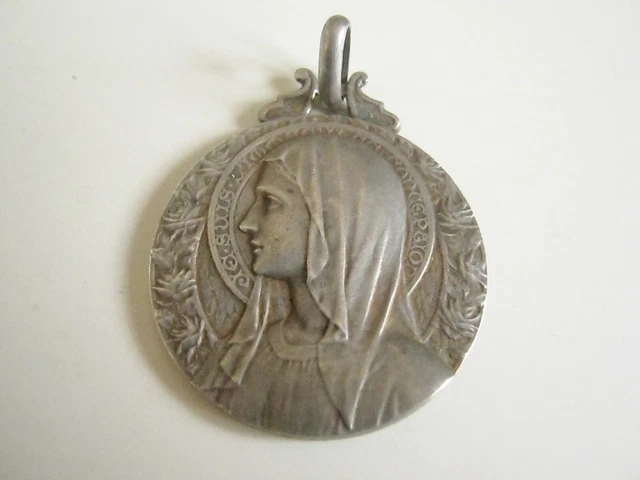 Médaille Vierge Marie 1830 « Conçue Sans Péché » - Argent 1,29g - XF - France