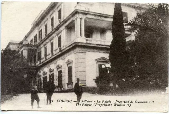 Carte Postale / Greece / Grece / Corfou Achilleion Le Palias De Guillaume Ii