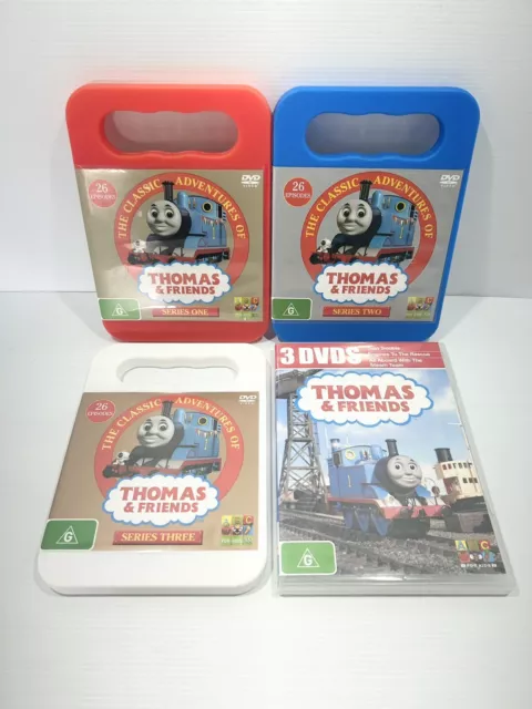 THOMAS AND FRIENDS DVD Series 1 2 3 TV Series Lot Region 4 Extra DVD PAL VGC 29.99 PicClick AU