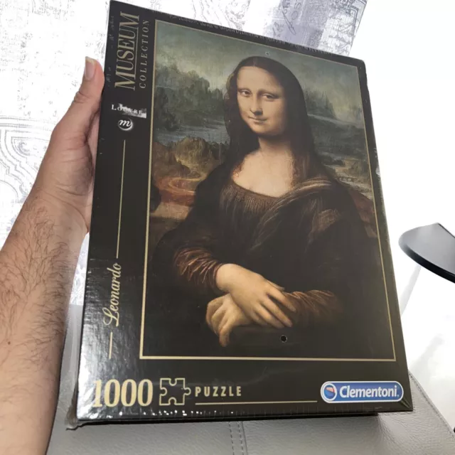Puzzle Leonardo Da Vinci - Mona Lisa, 1503, 1 000 gabaliņi