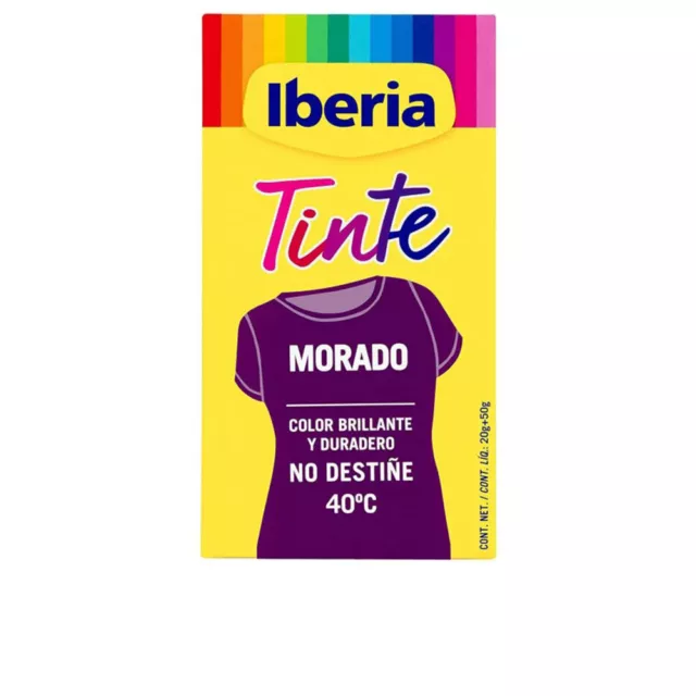 Hogar Iberia unisex IBERIA TINTE ROPA no destiñe 40º #morado 70 gr