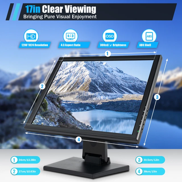 touch screen monitor 17 inch – Kaufen Sie touch screen monitor 17 inch mit kostenlosem Versand auf AliExpress version touch screen monitor 17 inch – Kaufen Sie touch screen monitor 17 inch mit kostenlosem Versand auf AliExpress version