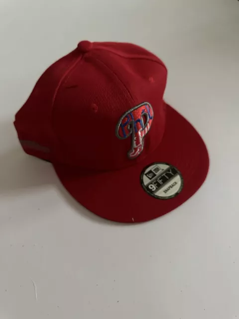 Philadelphia Phillies MLB 9 Fifty SnapBack Adjustable Baseball Cap Red