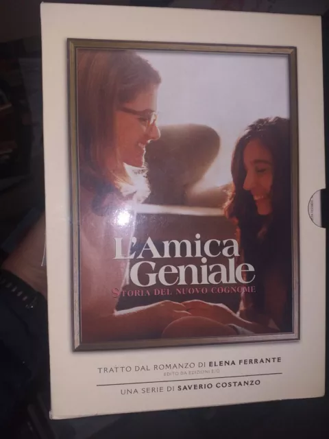 L'amica geniale Dvd stagione 1-2 16 dischi  storia del nuovo cognome  Fuori Cata