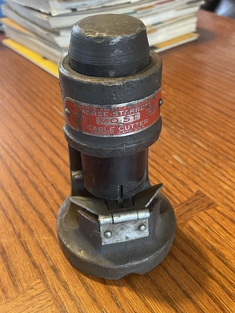 Morse-Starrett Mo-St Model 1 Cable Cutter. 3/4" Max Wire Rope Capacity